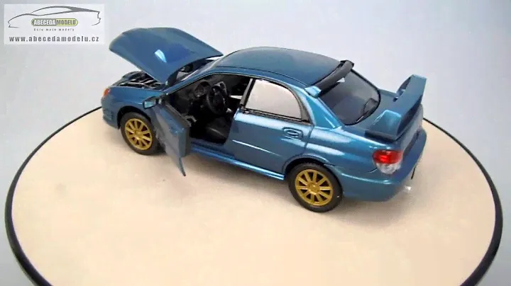 SUBARU IMPREZA WRX STI Motor Max 1/24