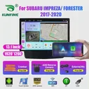 13,1-дюймовый автомобильный радиоприемник для SUBARU IMPREZA FORESTER Автомобильный DVD GPS Навигация Стерео Carplay 2 Din Центральный мультимедийный Android Auto