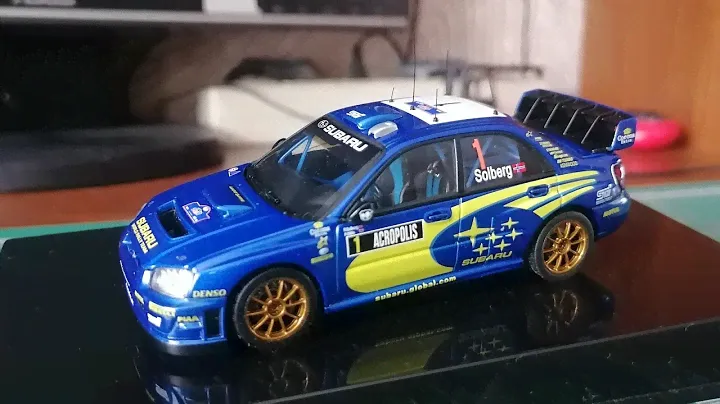 SUBARU IMPREZA WRX 2007 Rally (AUTOart 1/43)