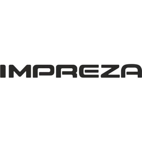 Наклейка на авто «Impreza - Subaru Impreza» - стикер