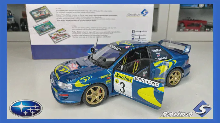 1:18 Subaru Impreza WRC 22B (Colin McRae #3) - Monte-Carlo - Solido [Unboxing]
