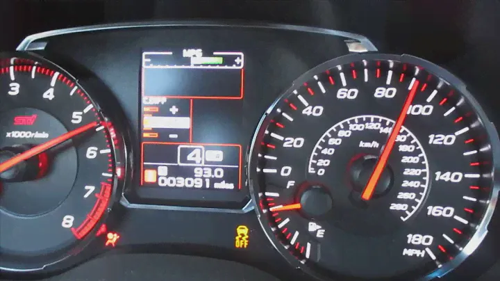 2020 STi  0-60 mph