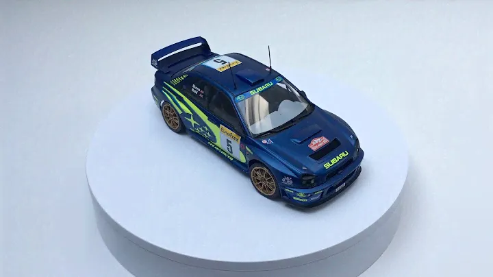 Tamiya Subaru Impreza WRC 2001 1:24  360° View