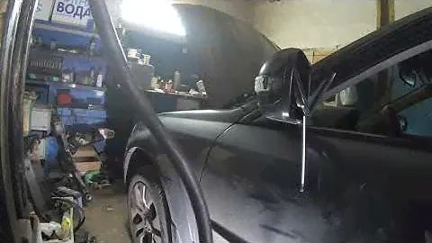 Как снять зеркало, вкладыш, зеркальный элемент Subaru Outback 2008