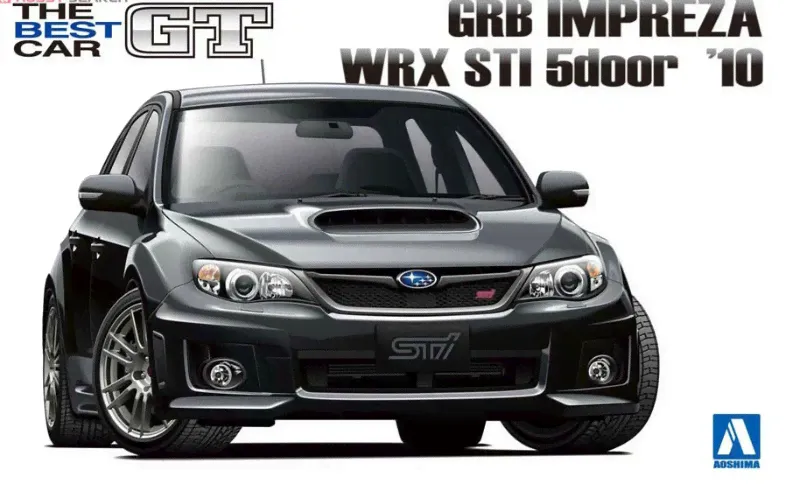 Сборная модель GRB IMPREZA WRX STI 5DR 2010 (SUBARU) лучшая цена!-0