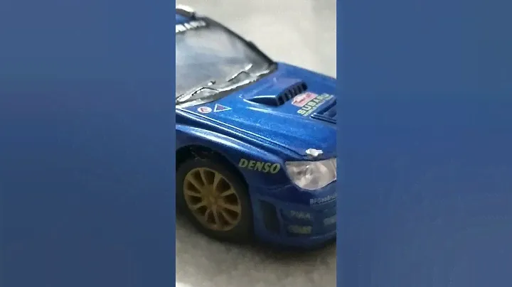 kinsmart subaru impreza 2007 wrc scale model