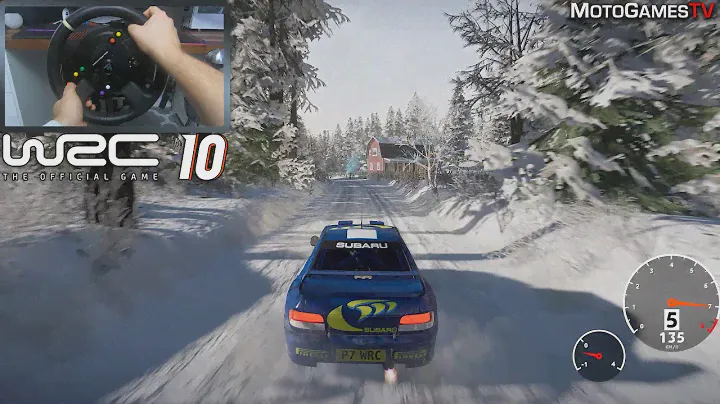 WRC 10 - Subaru Impreza WRC 1997 at Rally Sweden 2004 | Thrustmaster TS-XW Gameplay