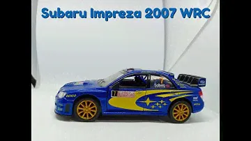 Subary Impreza. Обзор масштабной модели автомобиля.