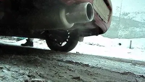 Звук равнодлинного выпускного коллектора Subaru impreza Sti Genome