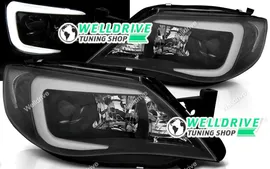 Фары передние Subaru Impreza 3 GH 07-12 Tube черн