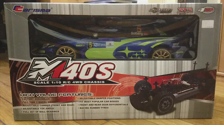 [Unboxing] RC Drift Car Subaru Impreza
