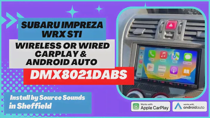 Subaru Impreza WRX Goes Wireless CarPlay, Android Auto DMX8021DABS #subaru #mitsubishi #caraudio