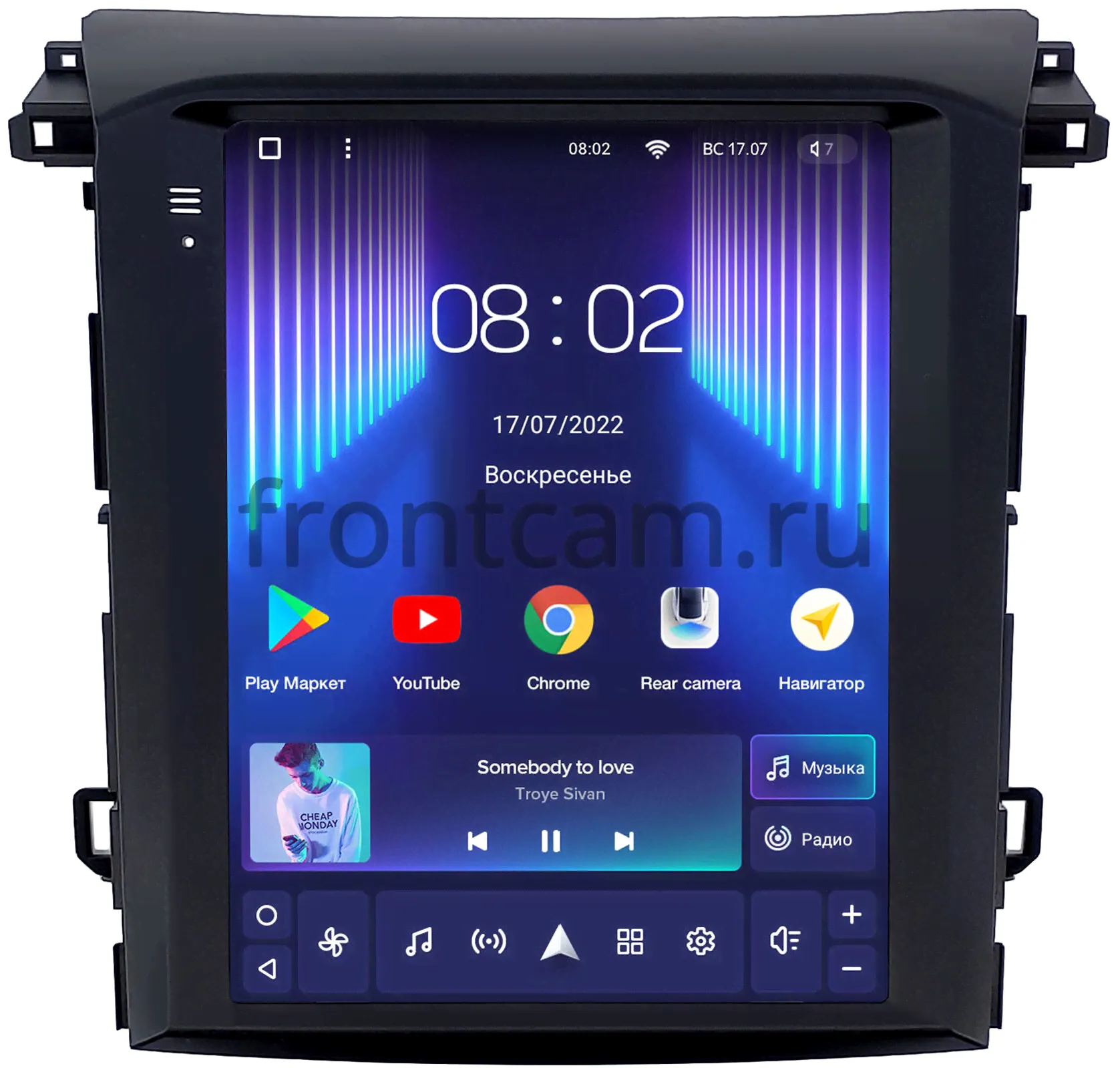 Штатное головное устройство Subaru XV 2, Forester 5, Impreza 5, Crosstrek 2 (2016-2024) Teyes TPRO 2 DS (Tesla style) 9.7 дюймов 4/32 RM-1312-108 на Android 10 (4G-SIM, DSP, QLed)-0