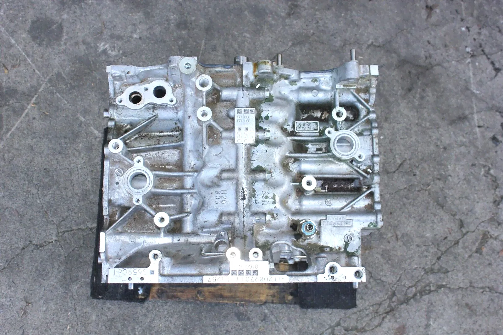 2017-2020 SUBARU IMPREZA 2.0 h20 ENGINE BLOCK WITH PISTONS CRANKSHAFT (450)