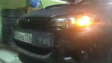 Subaru Impreza GH3 - омыватель фар.