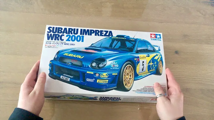 Tamiya Subaru Impreza WRC 2001 1/24 unboxing