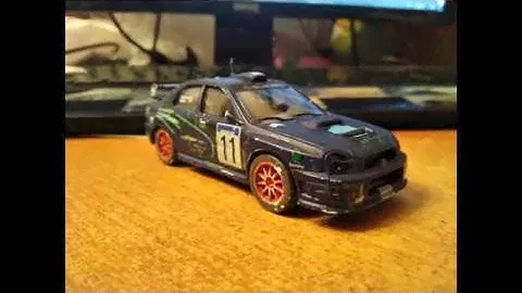 Сборка модельки Subaru Impreza WRC 1:43