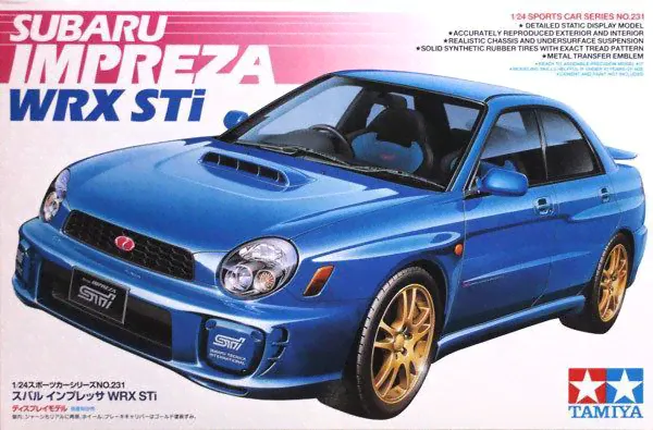 24231 Tamiya 1:24 Subaru Impreza WRX STi