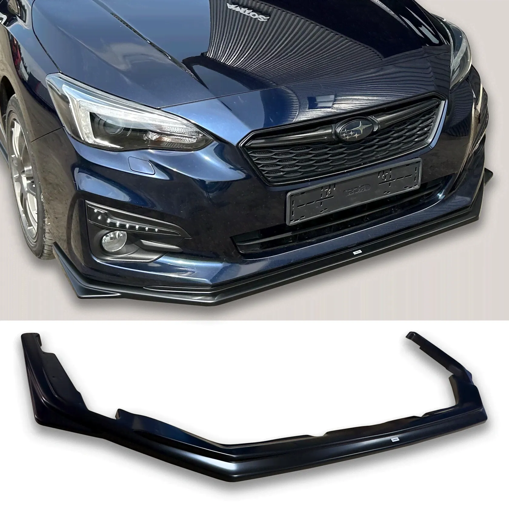 Передний сплиттер для Subaru Impreza GT/GK 16-19