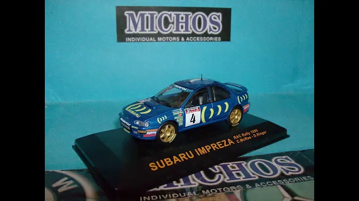 1/43 Subaru Impreza Wrc Rally RAC C.McRae '1995'/ ixo [RAC093] Diecast Model