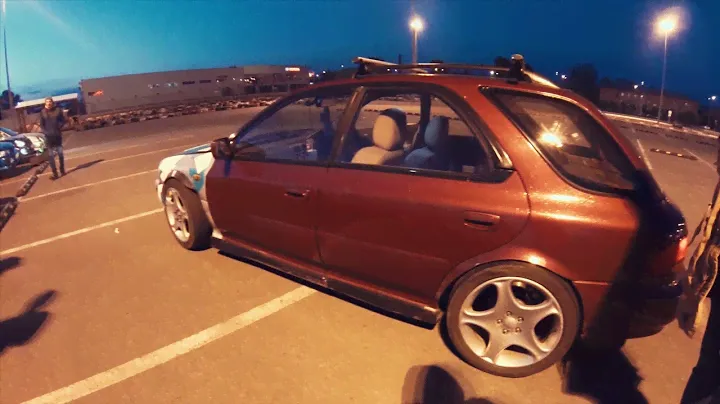 Subaru Impreza, задний привод, жгет резину
