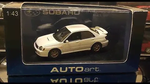 Subaru Impreza WRX STI 1/43 Autoart