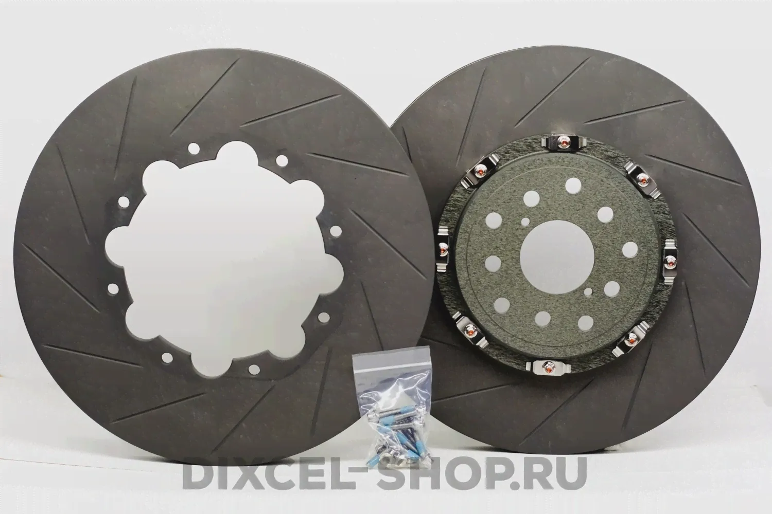 Тормозные диски составные 326x30 Subaru Impreza GDB GR* GV* WRX VAB 4pot Brembo 100/114.3 FSBS32630W72R/73L-3