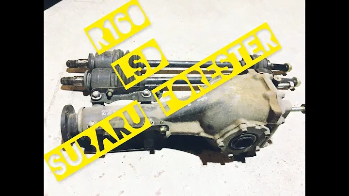 СКАЗ О ЗАМЕНЕ ЗАДНЕГО РЕДУКТОРА SUBARU FORESTER SG5 2007 ЕВРОПЕЕЦ РЕСТАЙЛИНГ АТМОСФЕРА