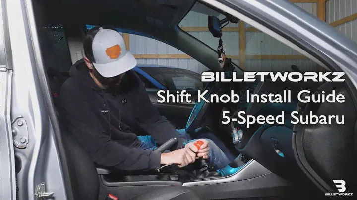 Billetworkz - 5-Speed Subaru Shift Knob Install Guide (WRX, Forester, Legacy, Impreza, etc)