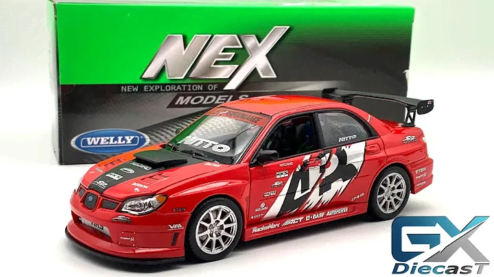 1/24 Welly Subaru lmpreza APR Performance (Red)