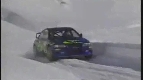 Snow Test in Monte Carlo  Colin Mcrae Subaru Impreza WRC 98