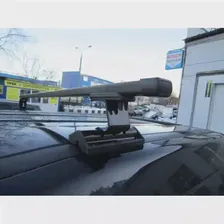 Багажник C-15 на штатные места Subaru Impreza III (GH) седан (Прямоугольные дуги)
