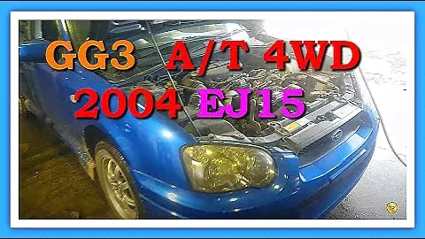 Контрактный двигатель Япония SUBARU IMPREZA / Субару Импреза / GG3 031990 A/T 4WD 2004 EJ15 C219733