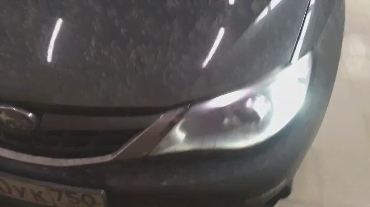 Subaru Impreza GH замена линз на bi-led