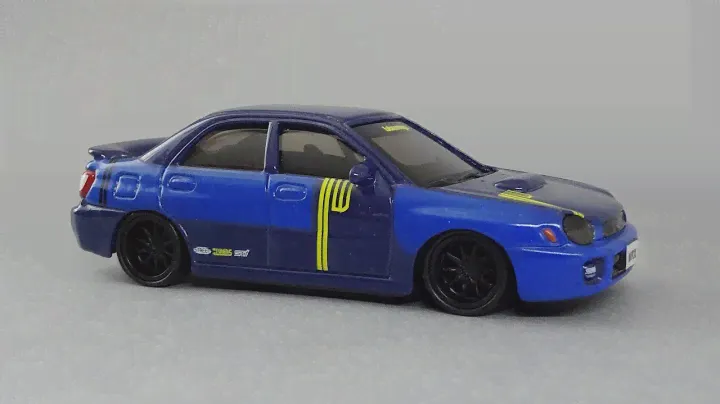 Subaru WRX STI | Bburago Street Tuners | Обзор масштабной модели 1:43