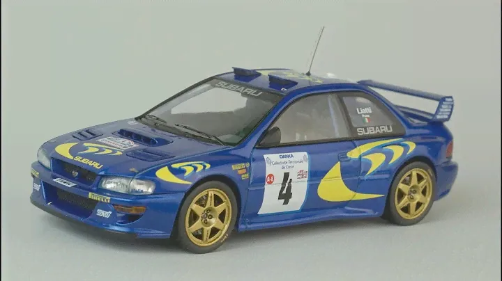 SUBARU IMPREZA WRC HPI 1/43 ЛЕГЕНДА