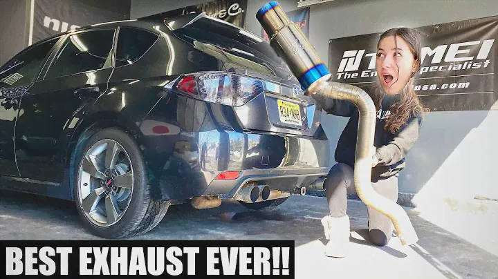 BEST EXHAUST EVER! (Tomei Expreme Ti Install) *INSANE RUMBLE*