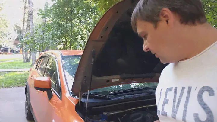 Как снять передний бампер Subaru XV