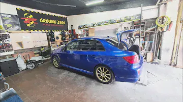 Реанимация Subaru Impreza WRX - Антикор арок и порогов