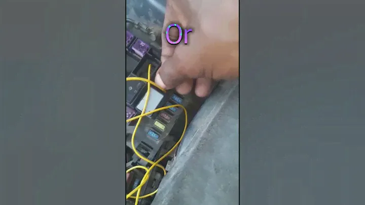 Subaru XV horn troubleshooting
