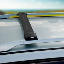 Багажник Ficopro (черный) на рейлинги для Subaru Impreza универсал 2 (GD, GG) 2000-2007