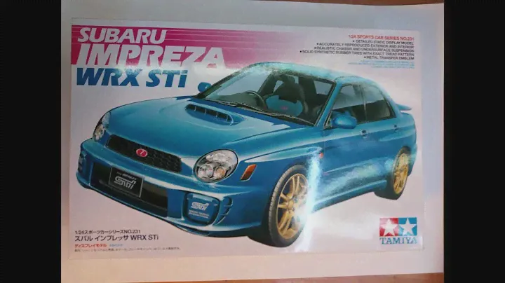 Распаковка/Обзор/ Subaru Impreza WRX STI Tamiya Scale 1/24  /unboxing/review