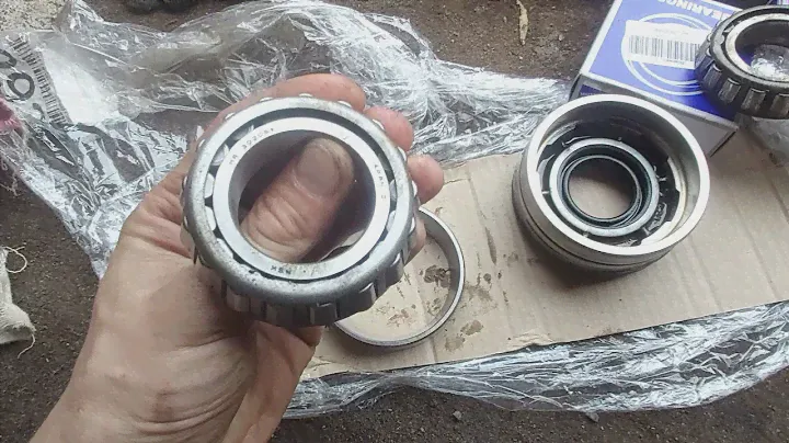 Замена бокового подшипника редуктора Subaru Forester 2008