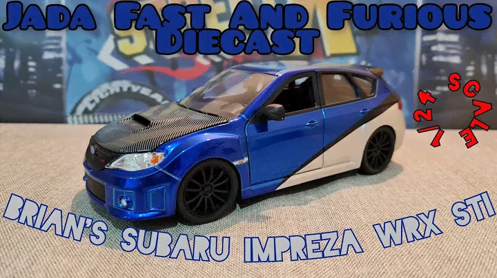 Open Up "UNBOXING " Jada Fast And Furious Diecast, Brian's Subaru Impreza WRX STI
