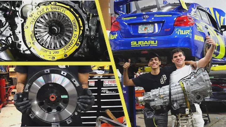 КАК заменить сцепление в Subaru WRX STI! (2008-2021ГТИ)