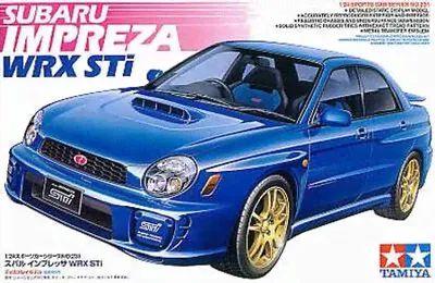24231 1/24 Сборная модель Автомобиль Subaru Impreza WRX STi-0