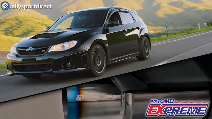 GR Subaru WRX STi Tomei Expreme Ti Catback | PURE SOUND