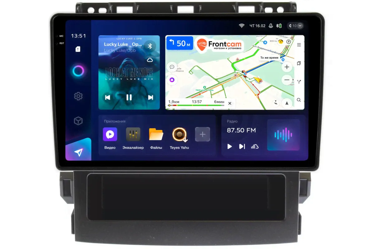 Штатная магнитола Subaru Forester 5, Impreza 5, XV 2 (2017-2022) Teyes CC3 2K 9.5 дюймов 4/64 RM-9-768 на Android 10 (4G-SIM, DSP, QLed)-0
