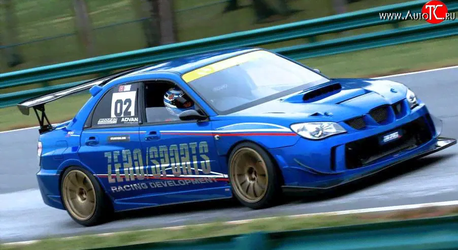 Пороги накладки Zero Sport Subaru Impreza ( GE, GH) (2007-2012) (Неокрашенные)