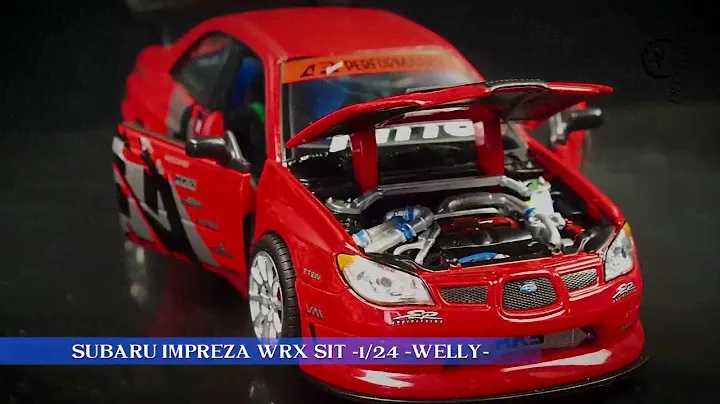 Subaru Impreza wrx sti 1/24 -welly-